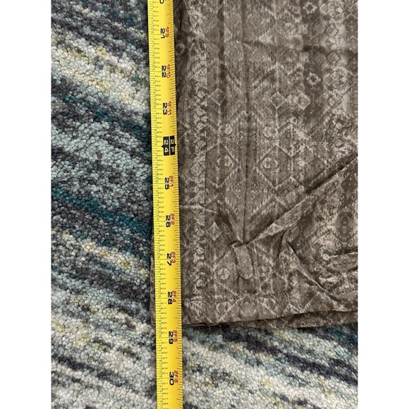 Orvis Pants Women's Pull On Elastic Waist Aztec Wide Leg Size M - Picture 7 of 10